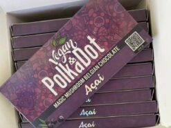 our store is the ideal place to get polka dot mushroom bars. you can buy the best polka dot chocolates or Polka Dot Acai from us. polka dot candy bar