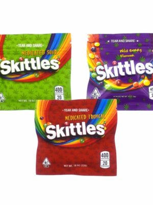 Our store is the ideal place to buy thc medicated skittles online at the best prices. Get medicated skittles for sale, skittles edibles, skittles weed